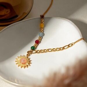 Celestial Boho Charm Necklace